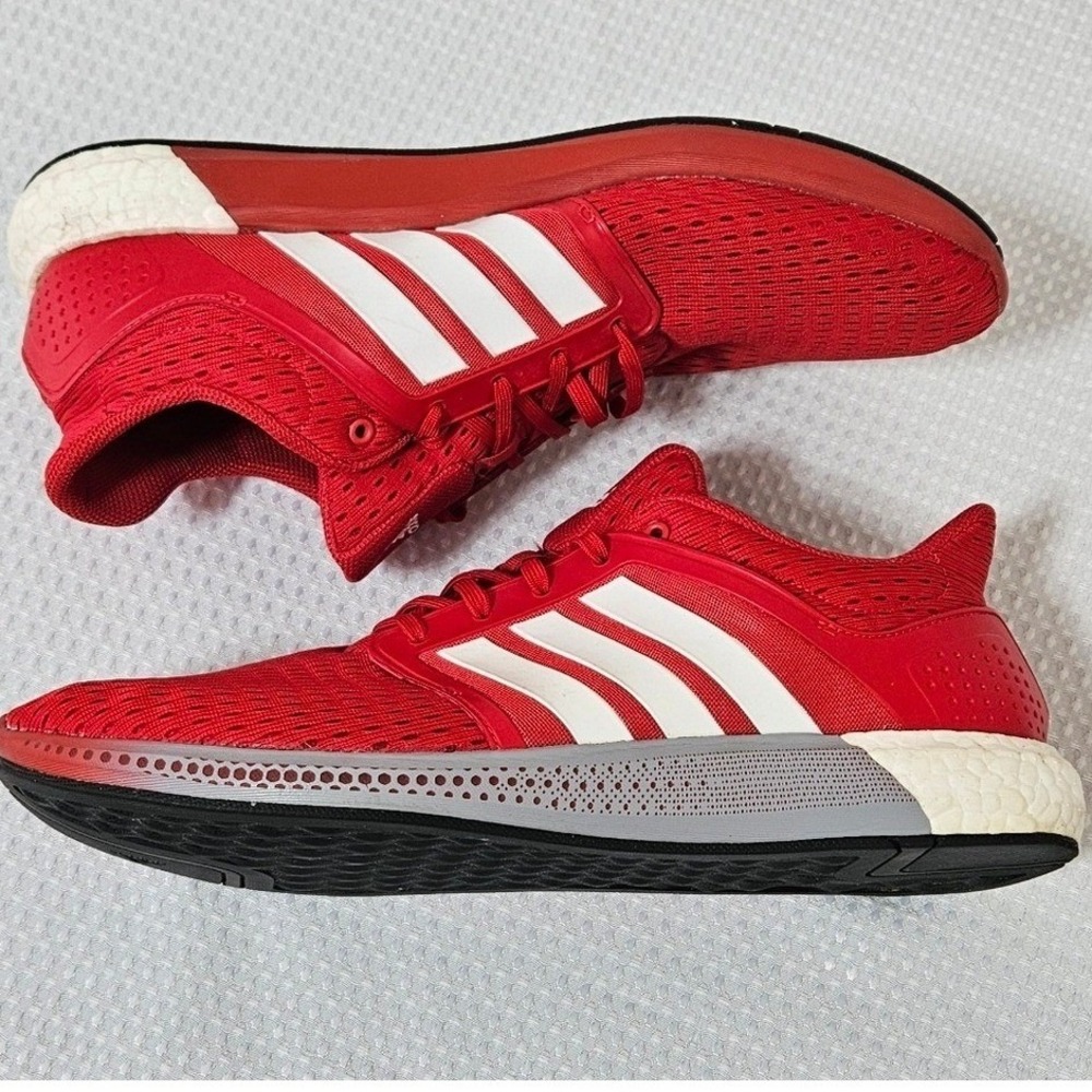 Adidas Mens Solar Boost Shoes Basketball Retro 2015 Red White 12.5